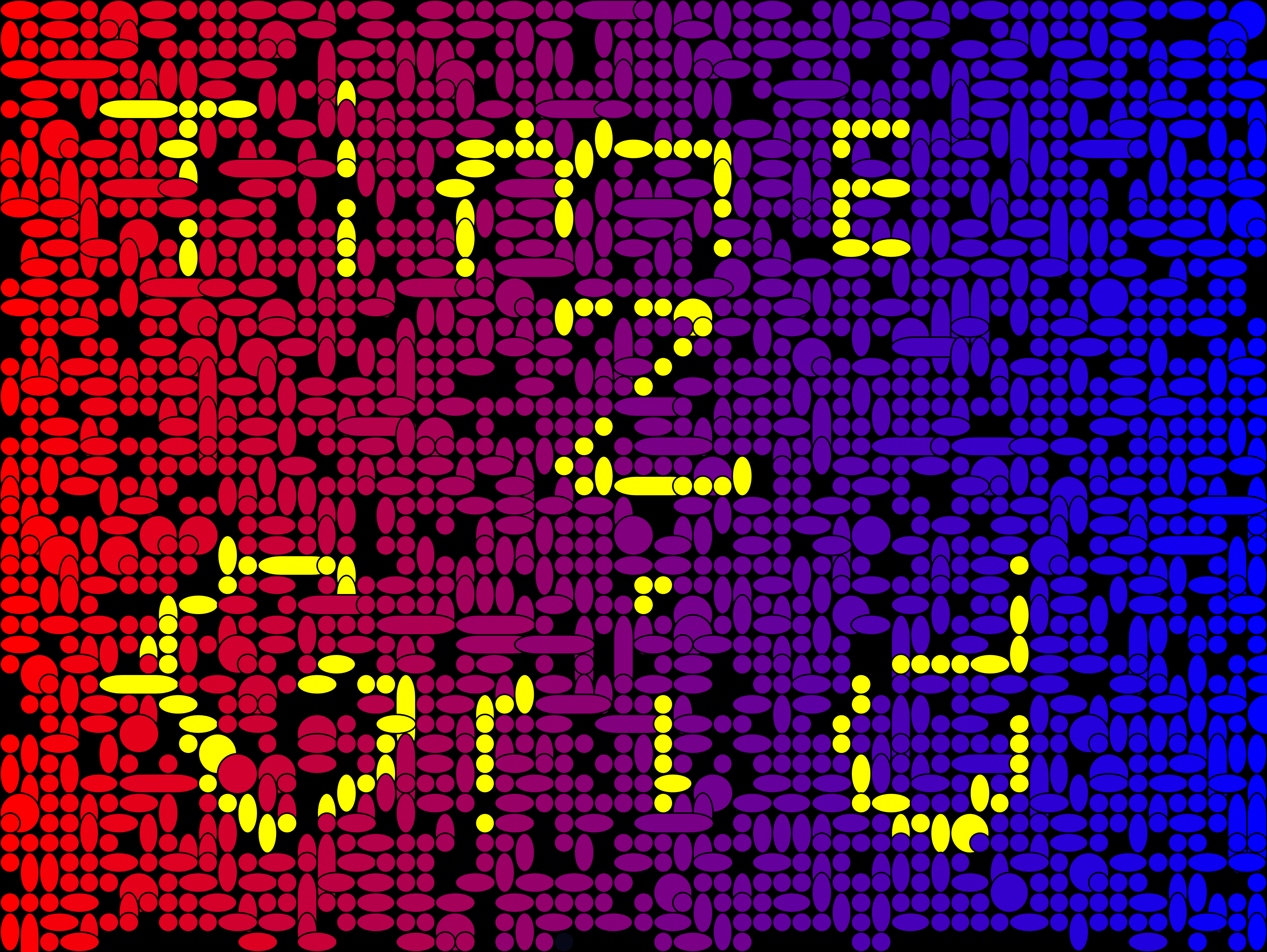 Beispiel für verschmolzene Felder