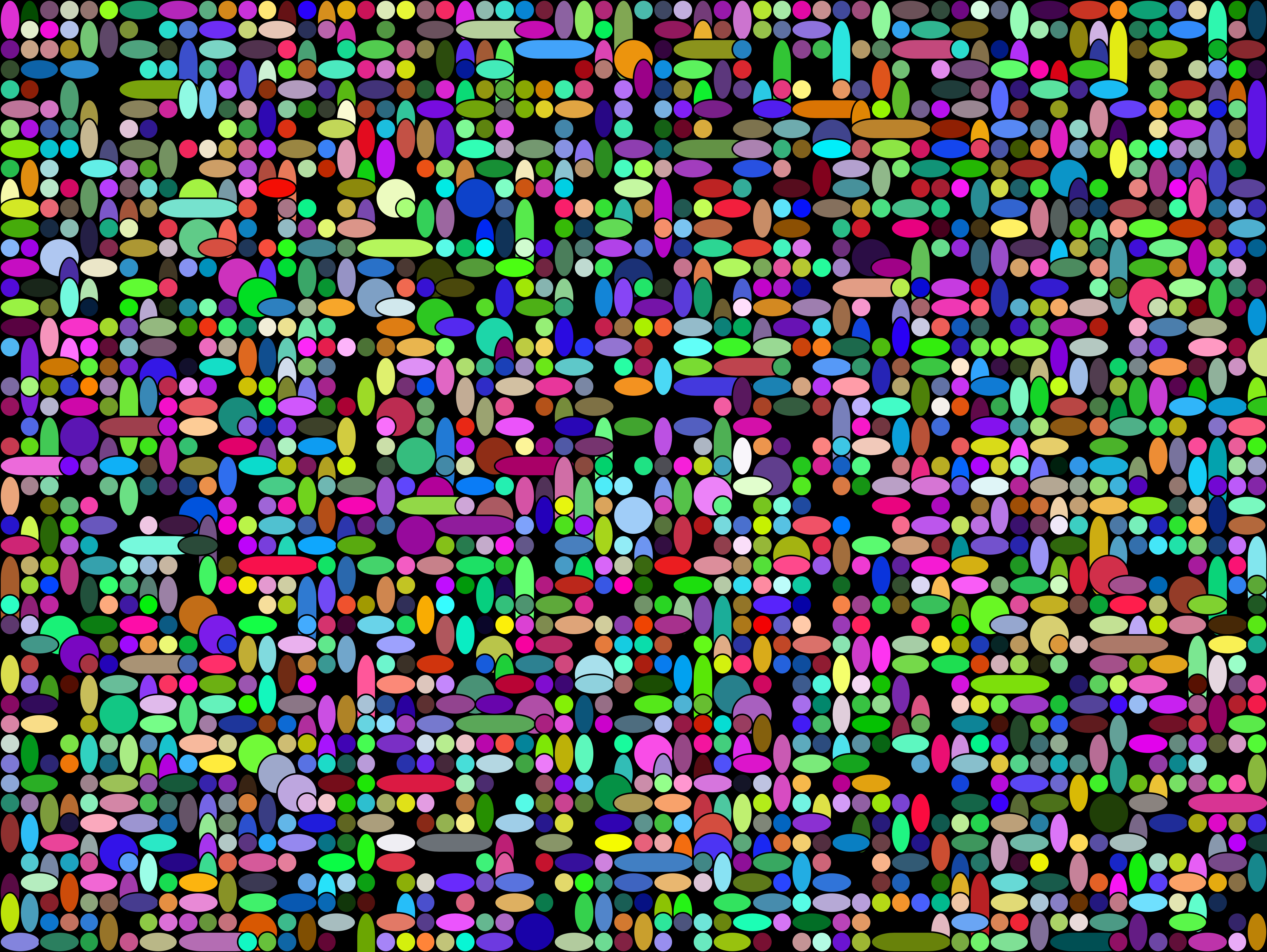 Beispiel für zufällige Füllung mit Palettenfarben