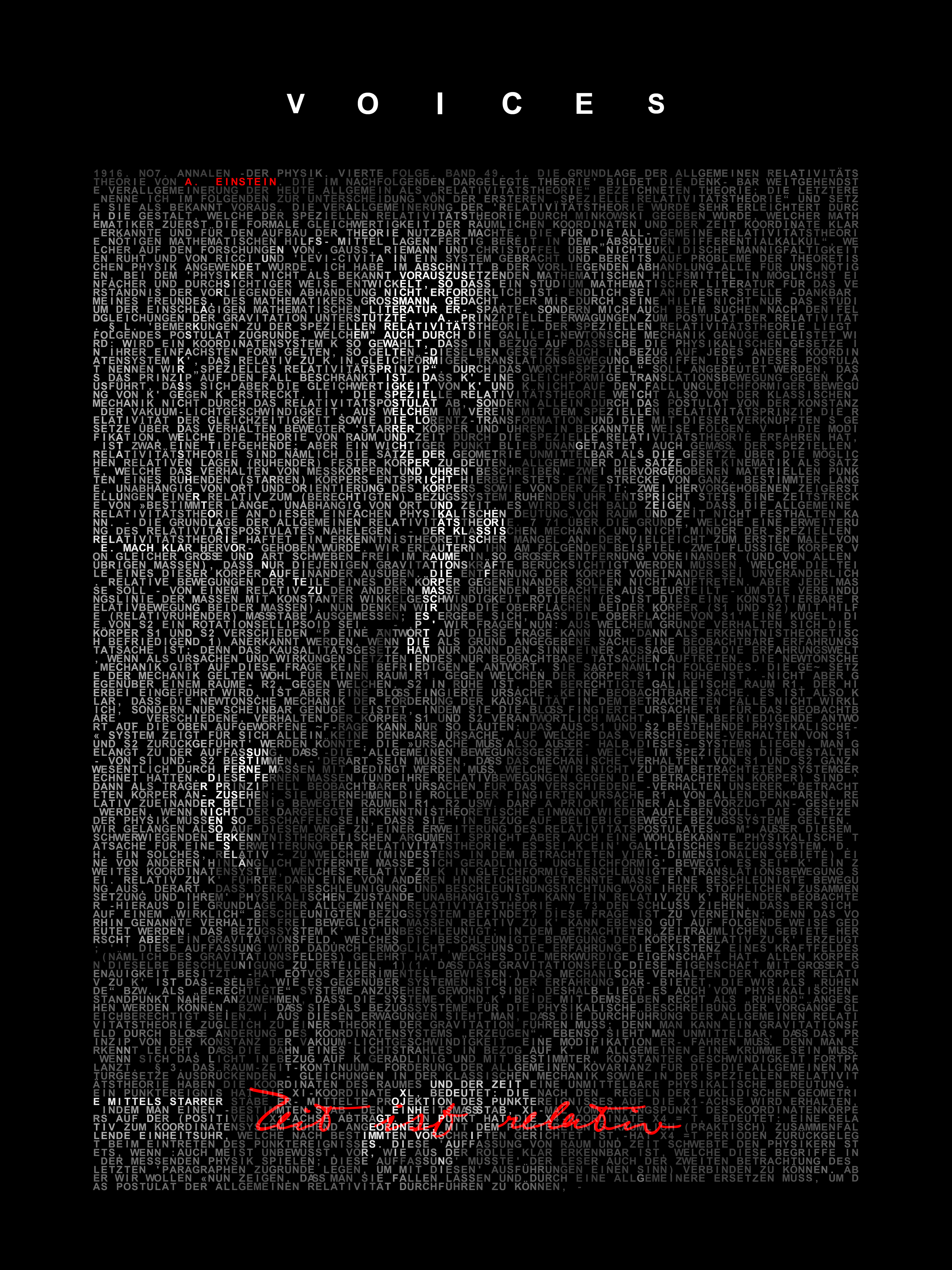 Einstein Zeit ist Relativ